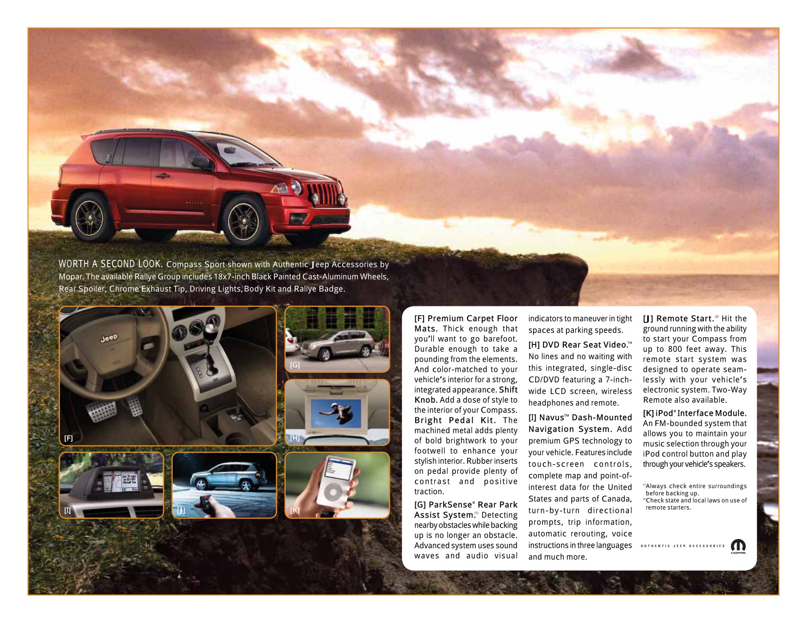2008 Jeep Compass Brochure Page 17